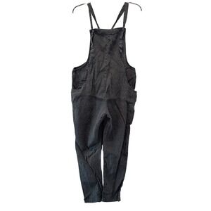 Rylee Cru Polka‎ Dot Overalls Jumpsuit Black Teacher Mom Whimsical Spring Artsy